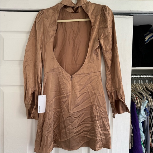 Reformation women’s silk Kim mini dress - Picture 5 of 5